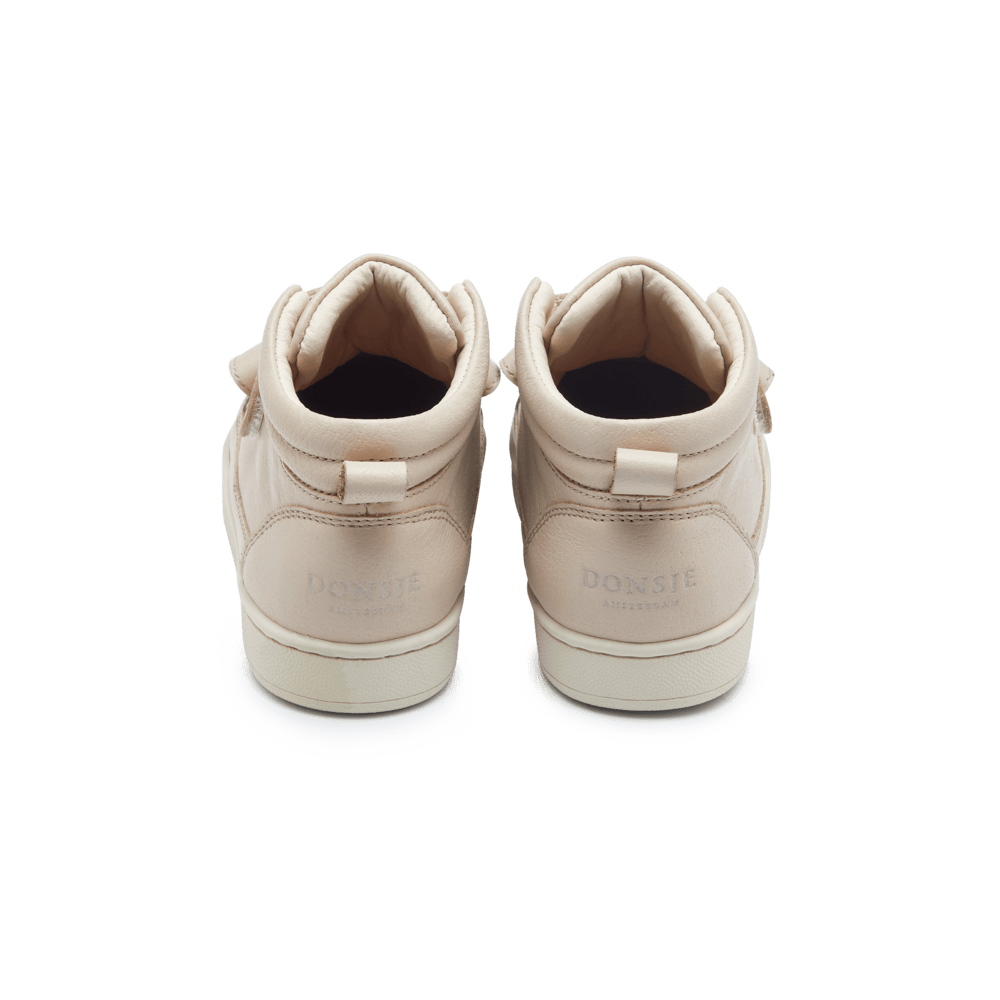Mika Sneakers | Golden Retriever | Ivory Leather