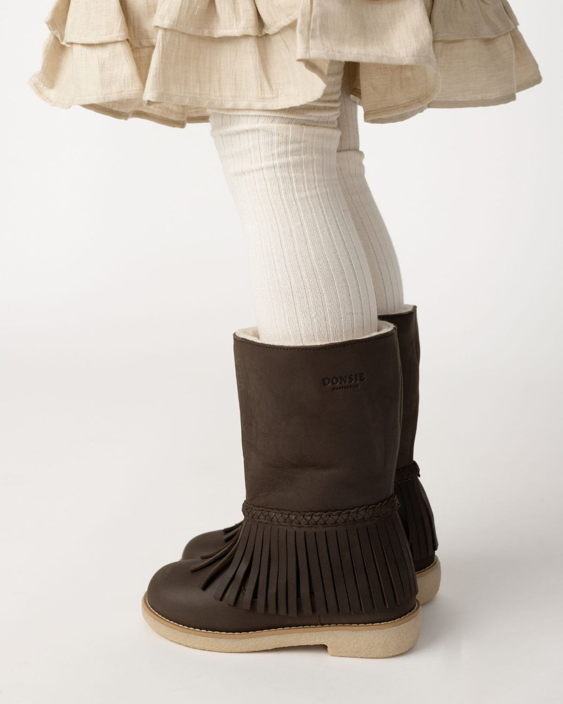 Daffy Boots | Dark Brown Leather