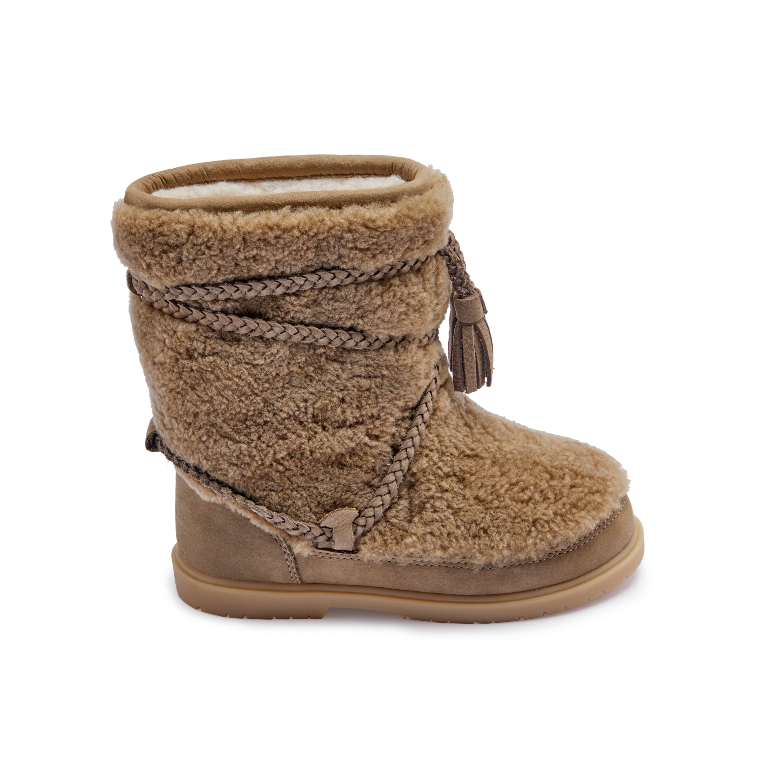 Myril Boots | Stone Sheep Wool