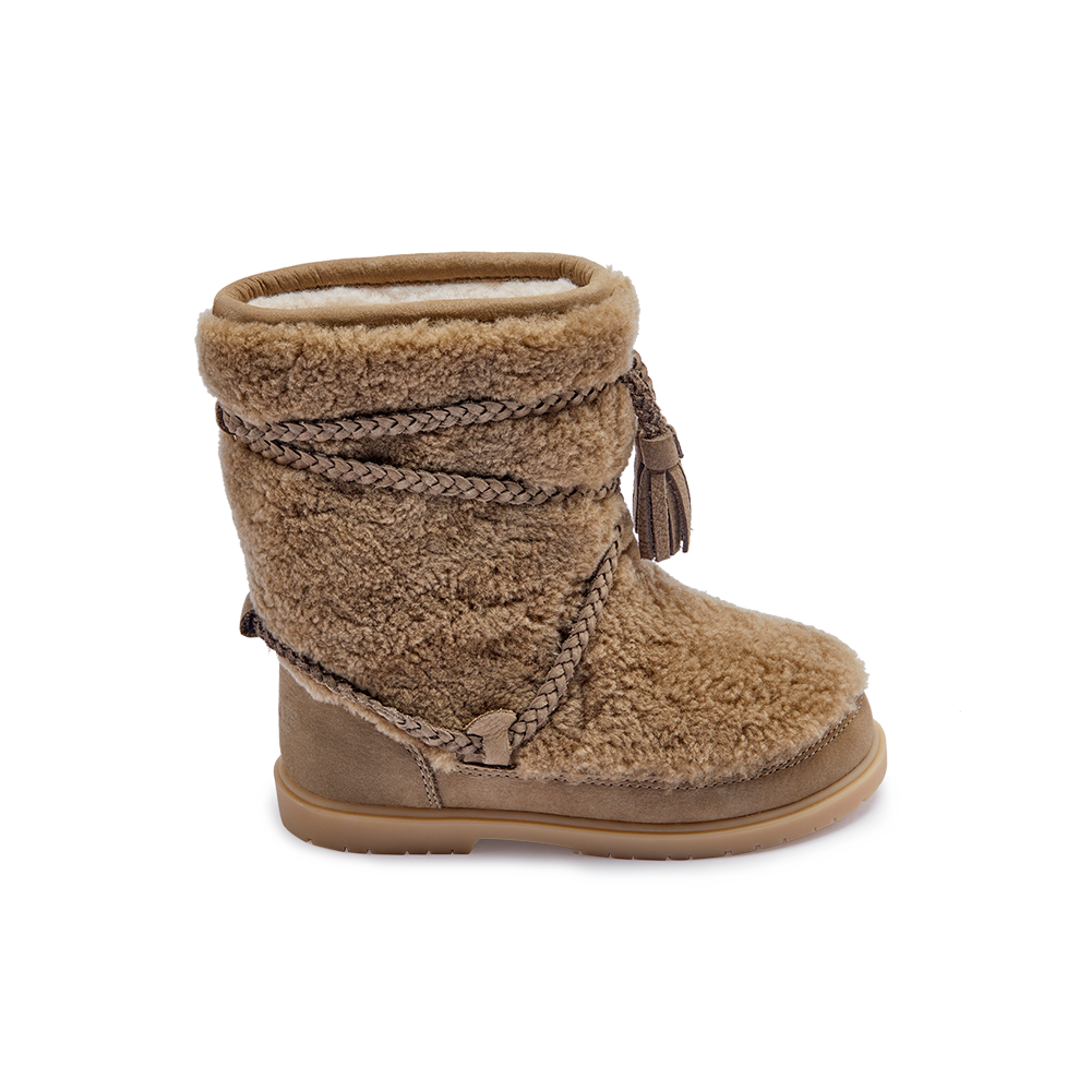 Myril Boots | Stone Sheep Wool