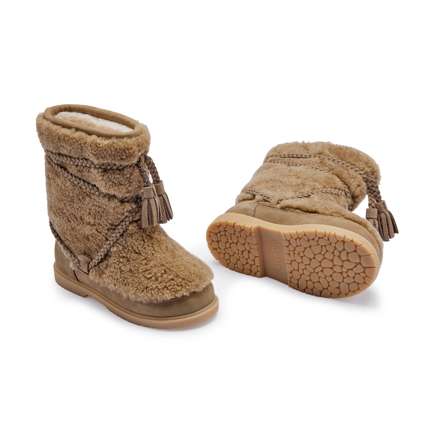 Myril Boots | Stone Sheep Wool