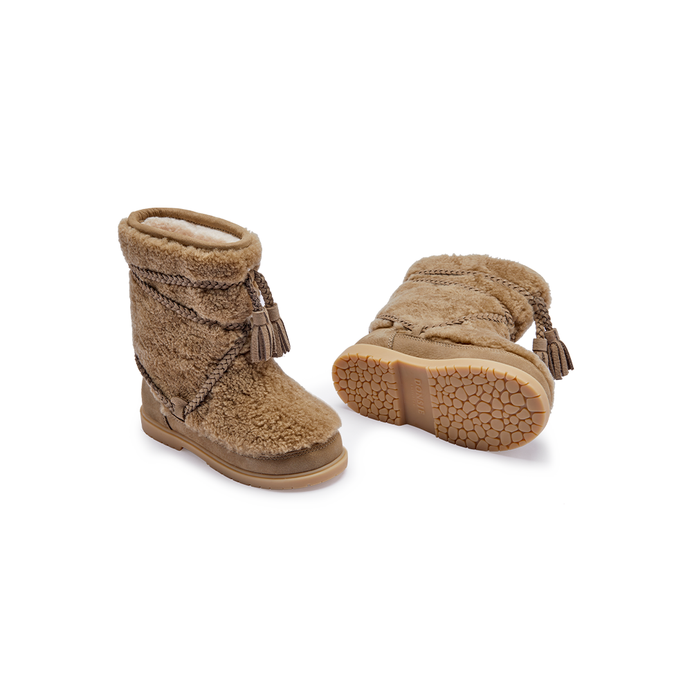 Myril Boots | Stone Sheep Wool