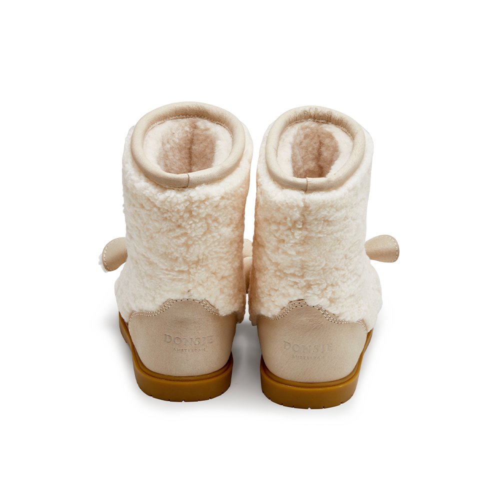 Wadou Boots | Lammy | Off White Curly Sheep Wool