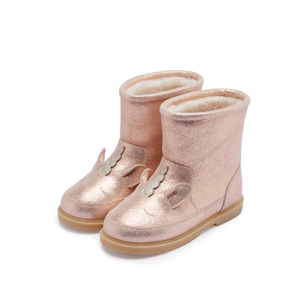 Xelly Boots | Unicorn | Powder Metallic Leather