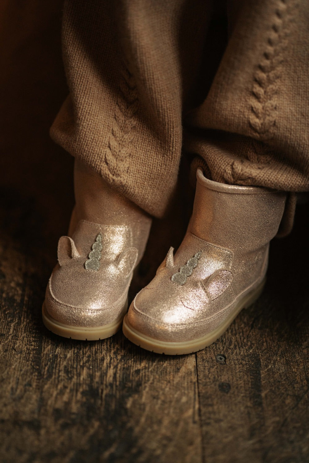 Xelly Boots | Unicorn | Powder Metallic Leather