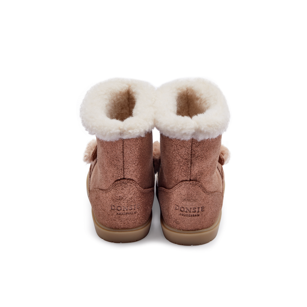 Eloniek Boots | Deer | Bronze Metallic Leather