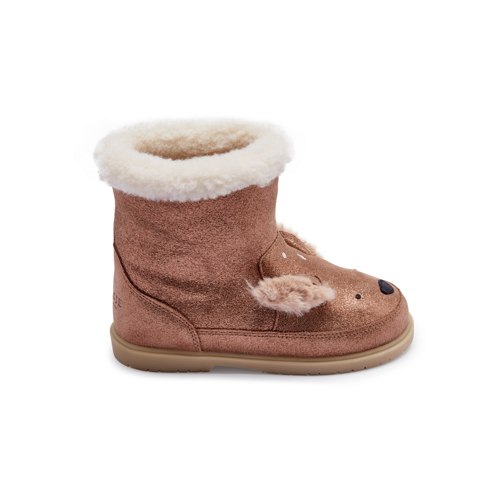 Eloniek Boots | Deer | Bronze Metallic Leather