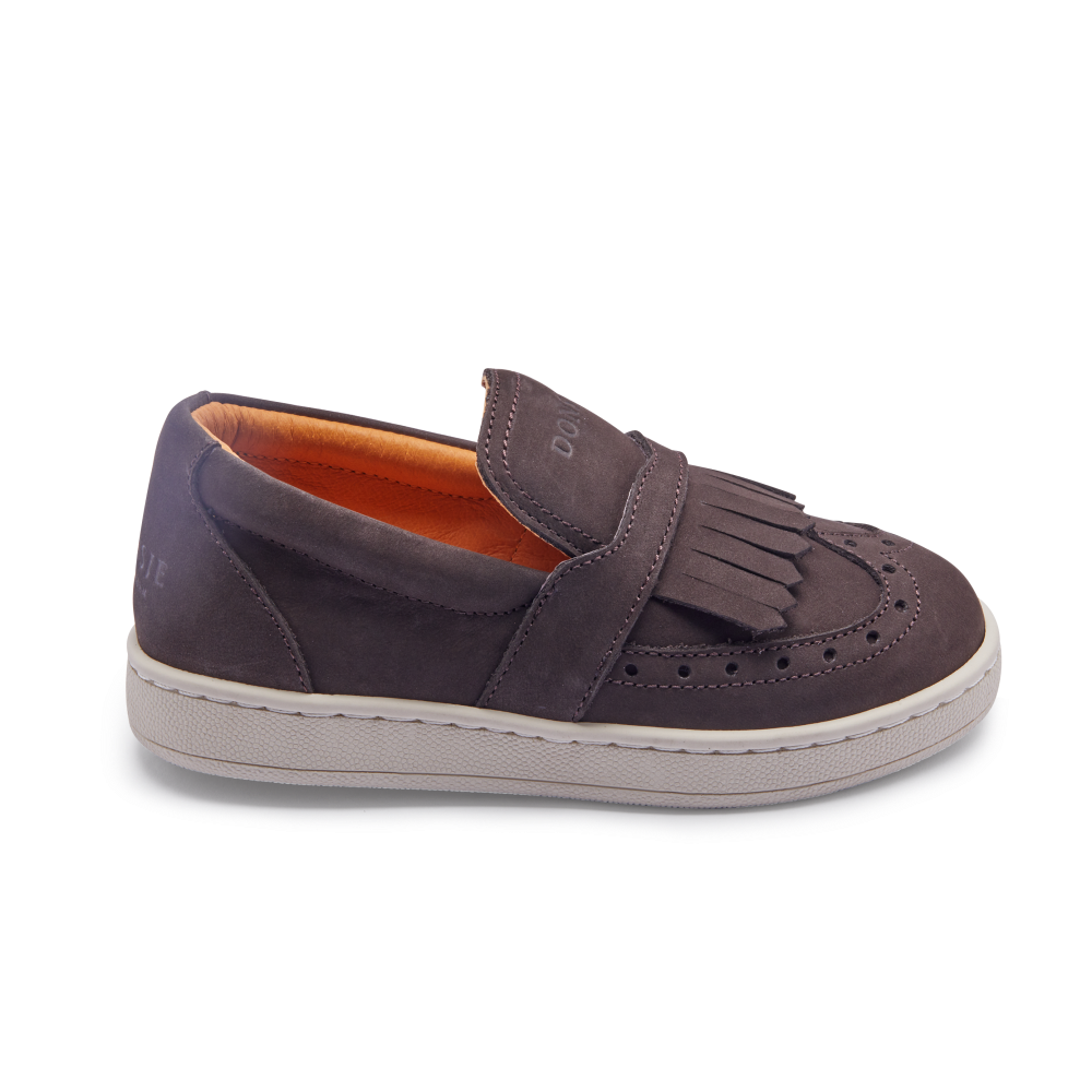 Emett Loafers | Dark Brown Nubuck