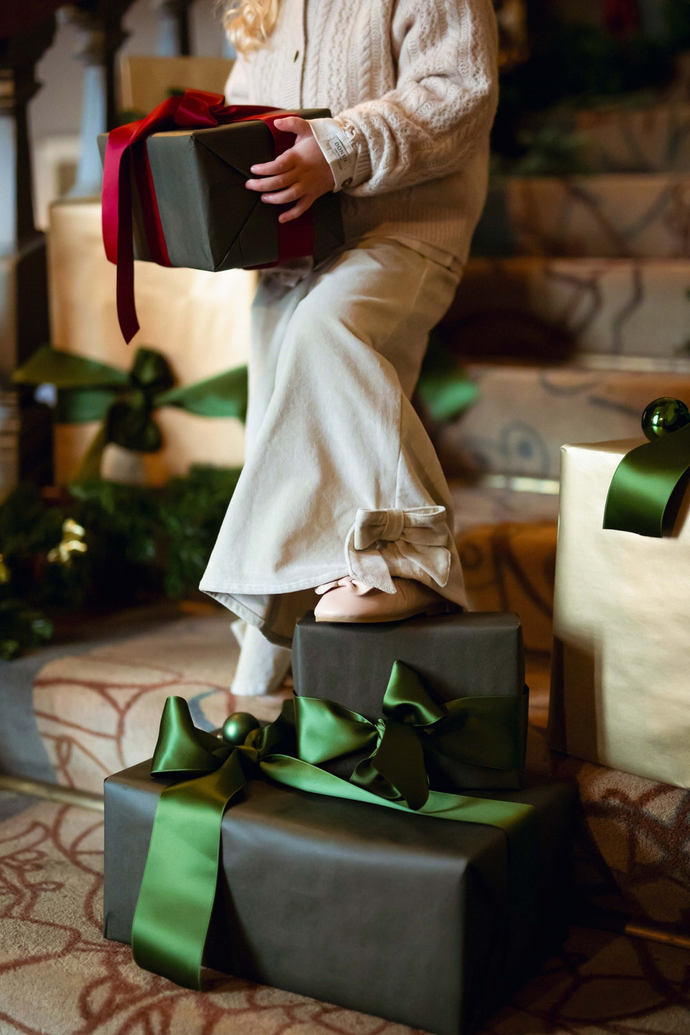 Mylah Ballerinas | Light Rose Sheep Leather