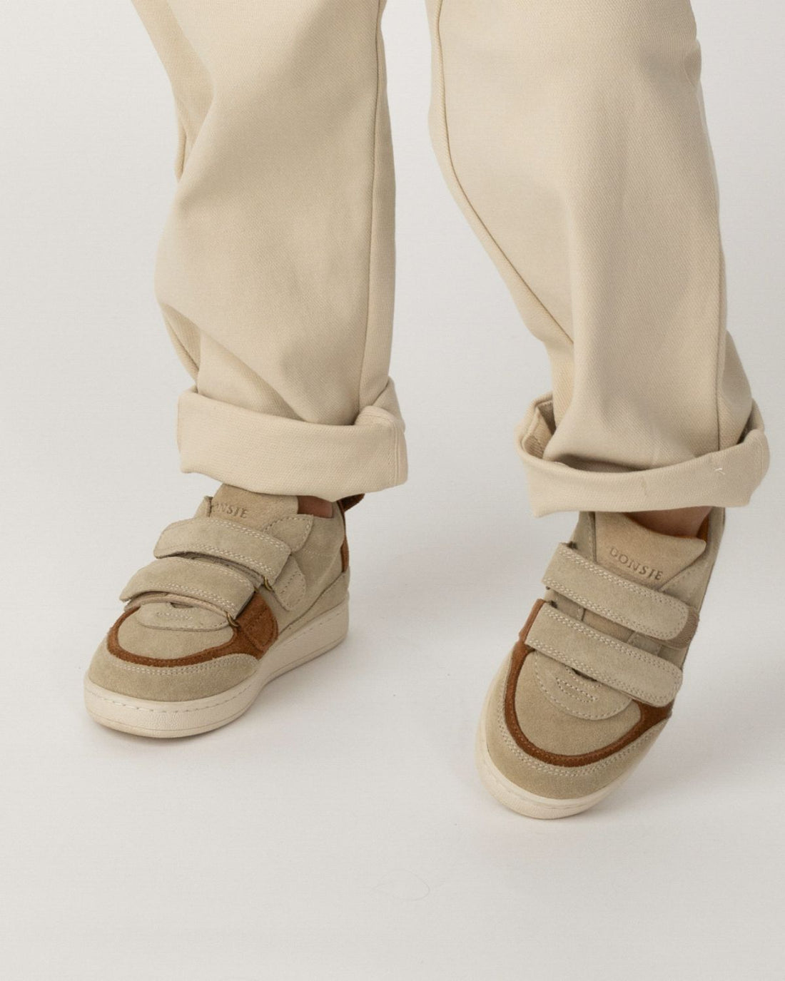 Rinou Sneakers | Bear | Taupe Suede