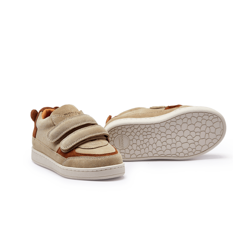 Rinou Sneakers | Bear | Taupe Suede