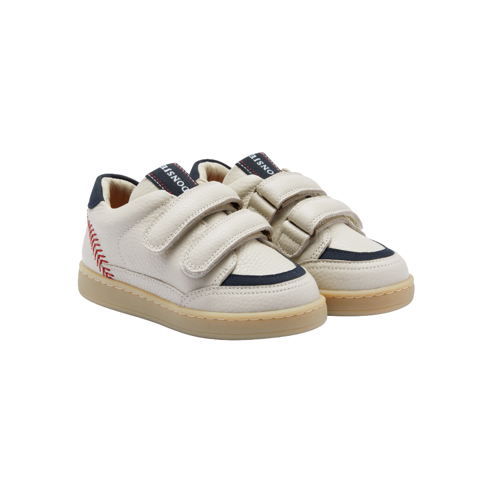 Ronan Sneakers | Off White Leather