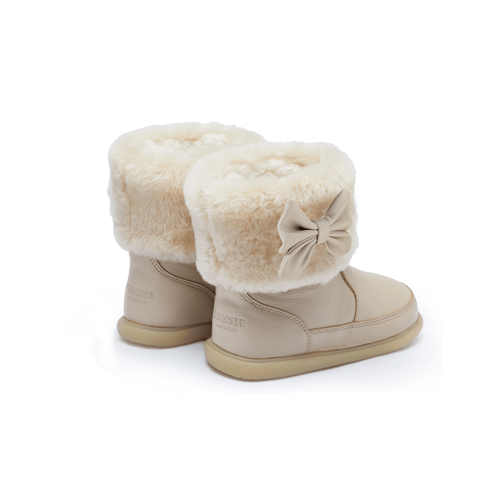 Amarai Boots | Ivory Leather