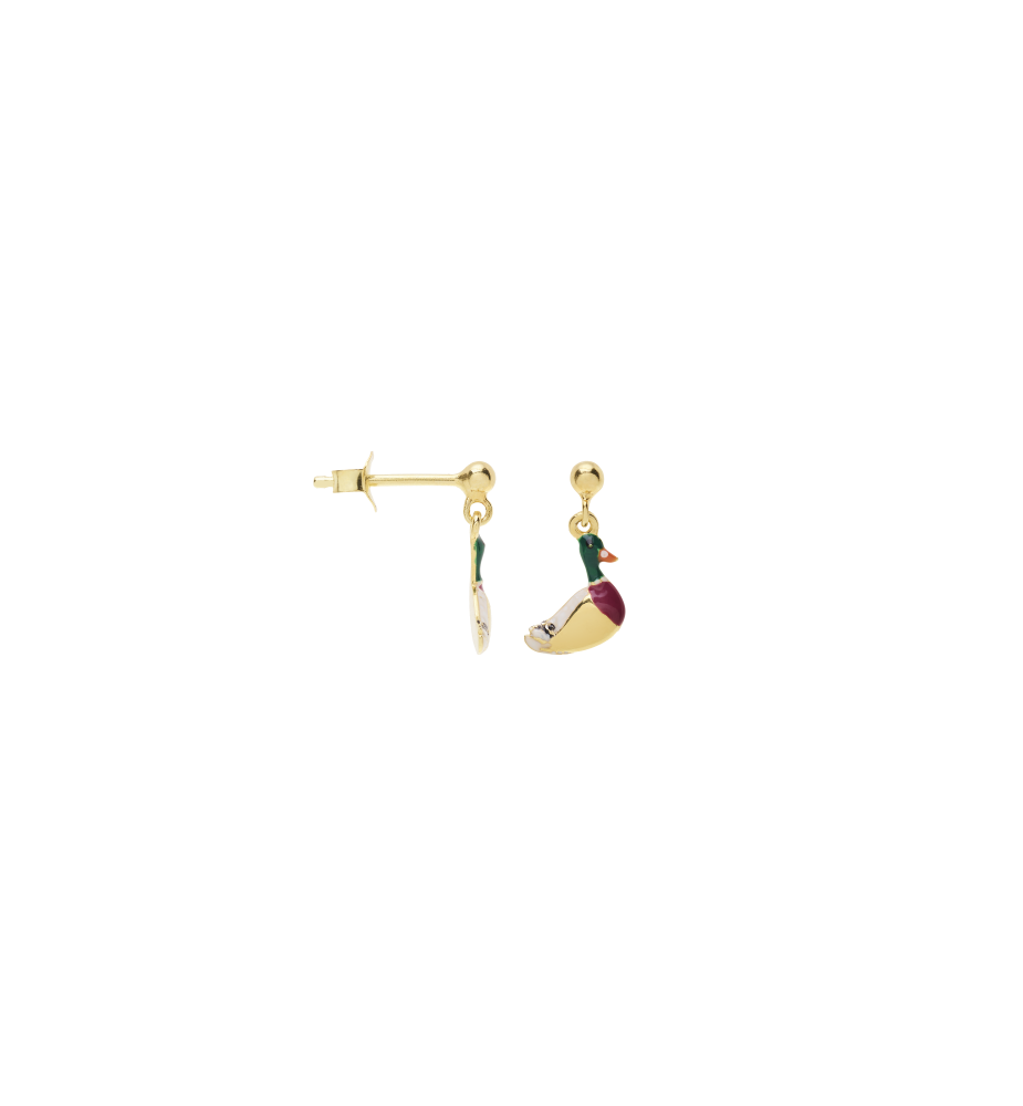 Single Posh Mallard Stud | Multi Color