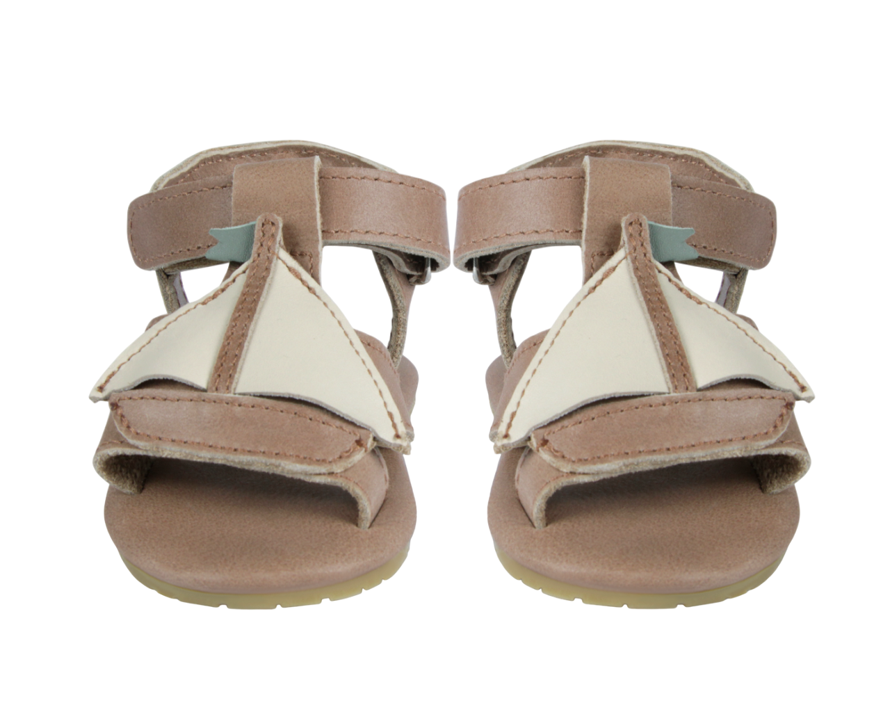 Qlops Sandals | Boat | Nutmeg Leather