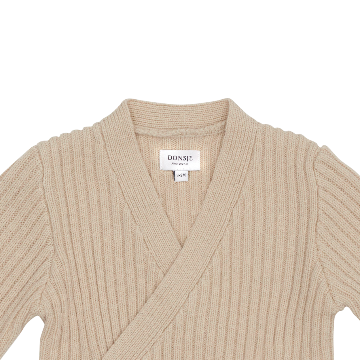 Elo Merino Wool Cardigan | Oyster Grey