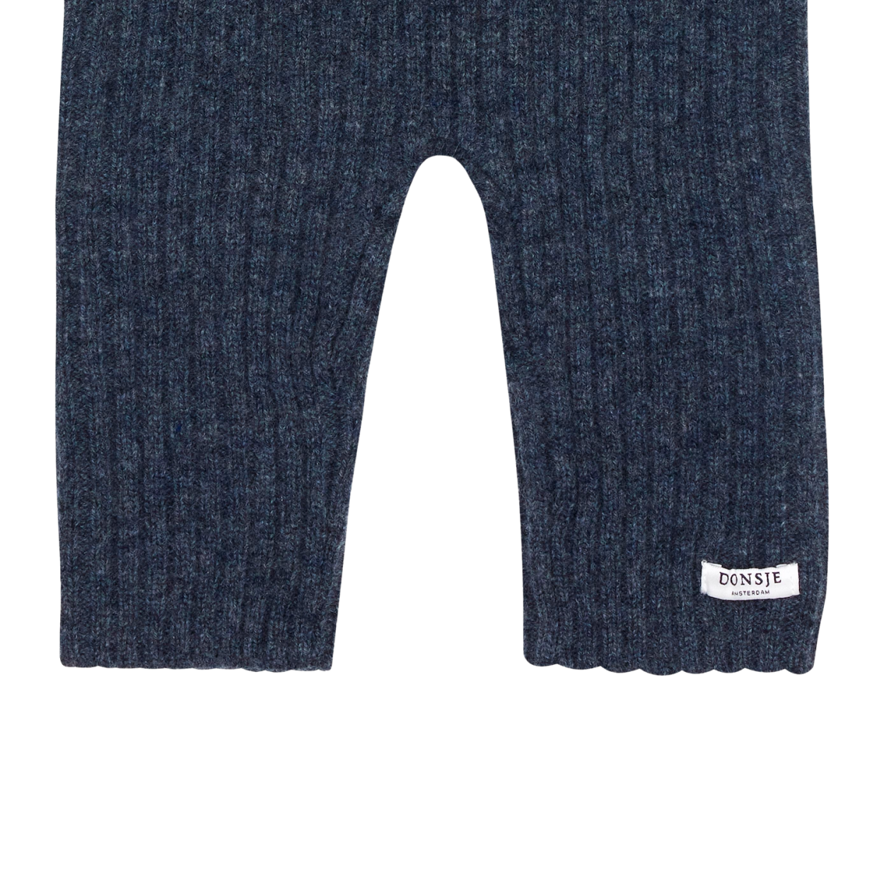 Olle Merino Wool Trousers | Night Blue Melange