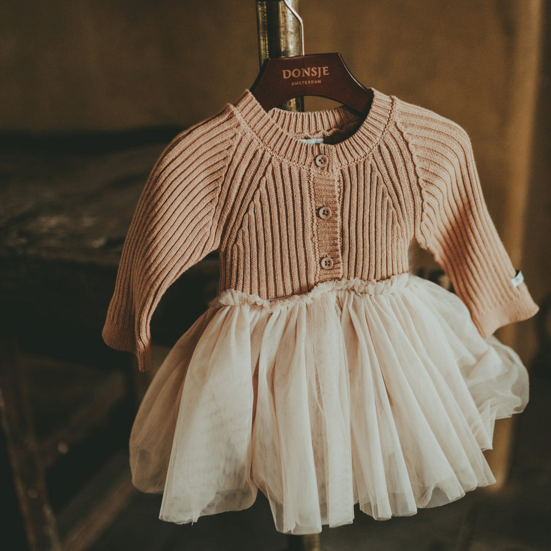 Juna Dress | Pink Clay