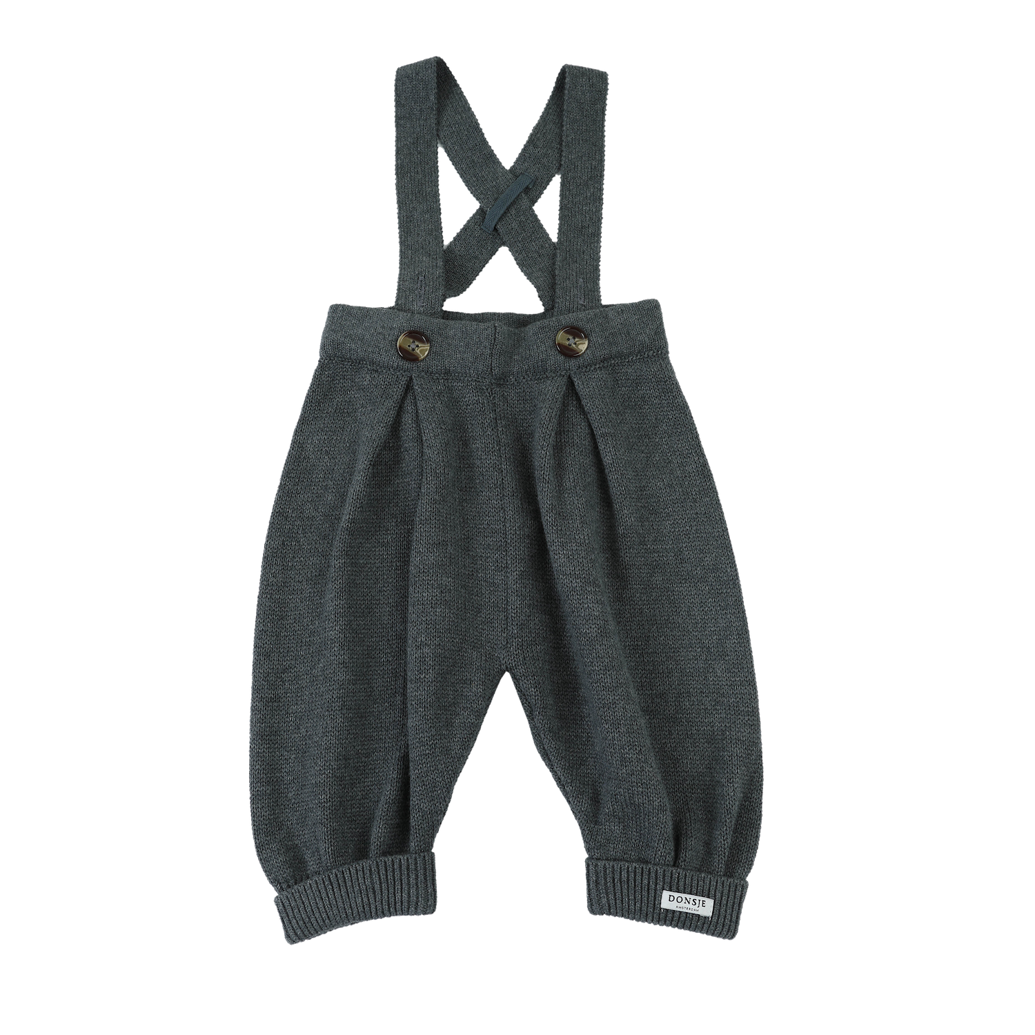 Lourence Trousers | Dark Grey Melange