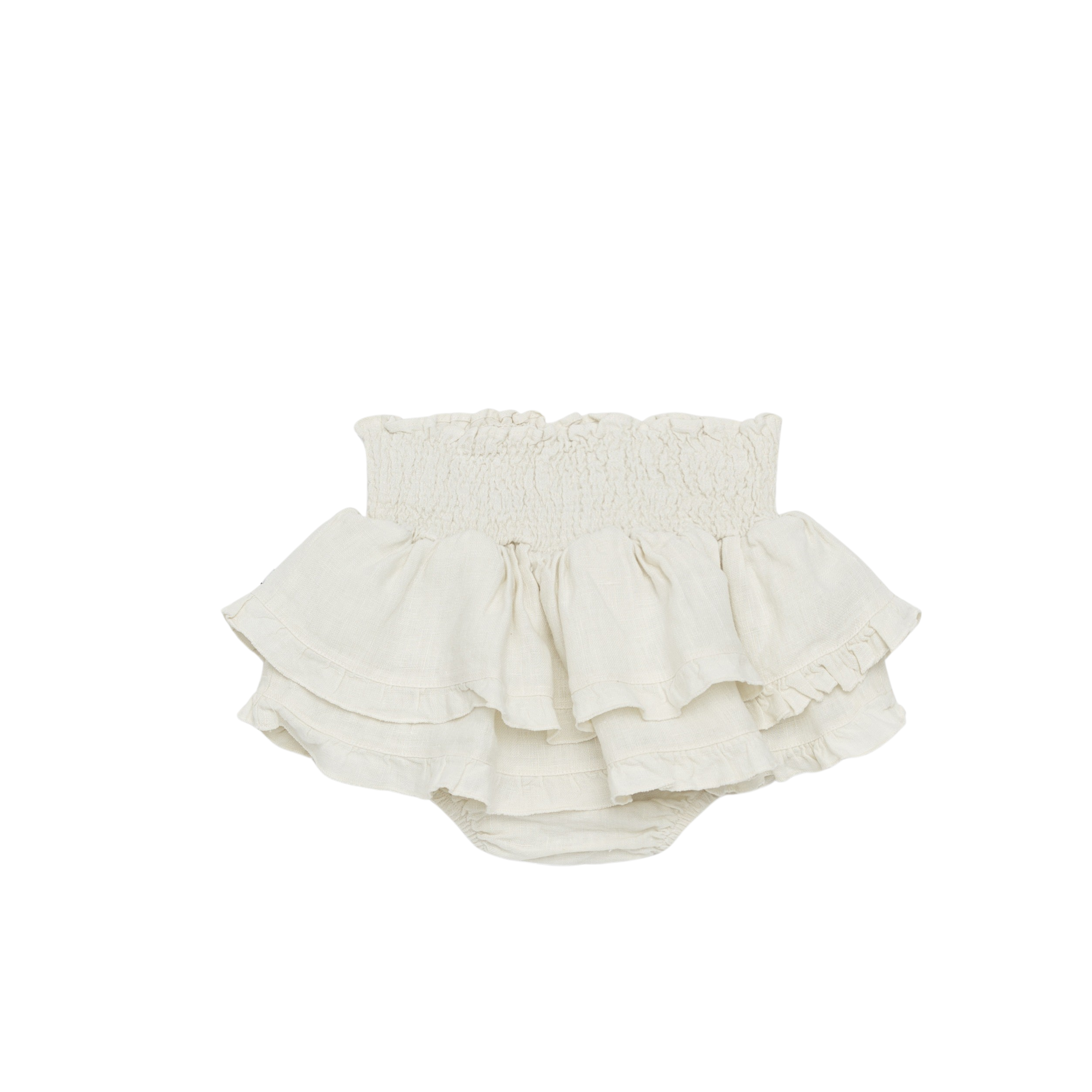 Vaibi Linen Bloomers | Off White