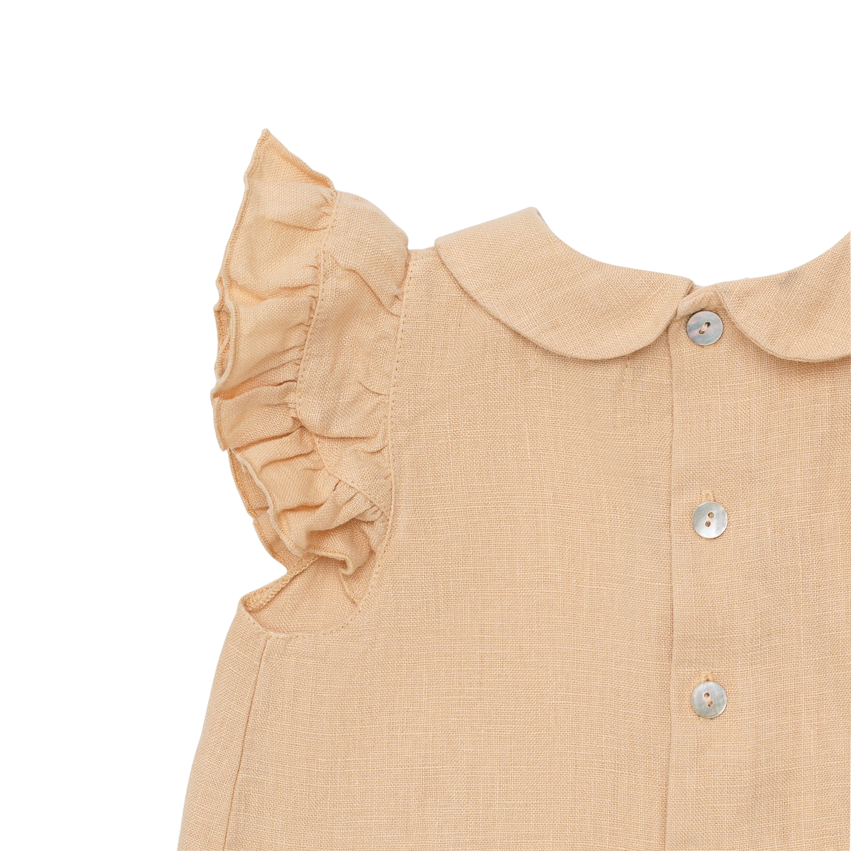 Mimi Linen Blouse | Rose Latte