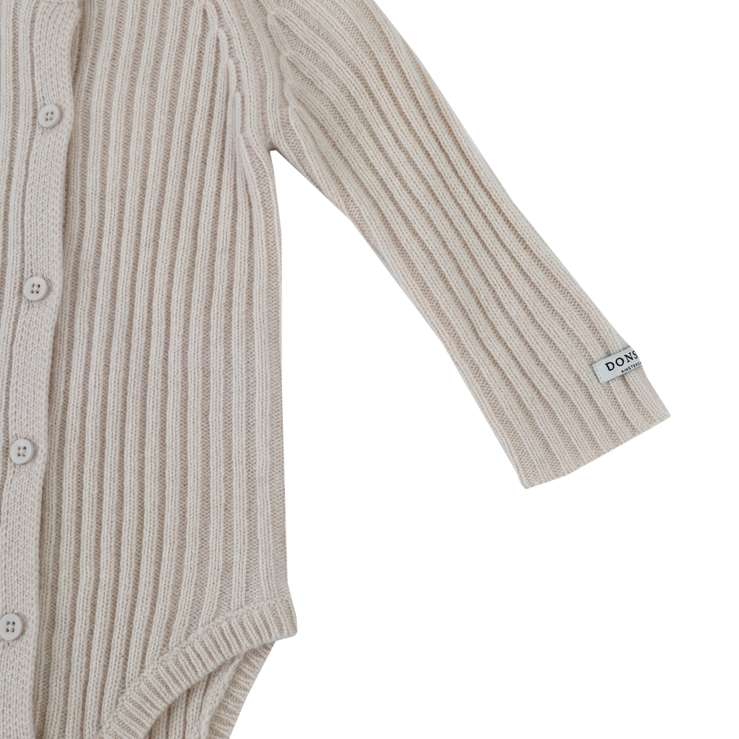 Kees Merino Wool Romper | Nougat Melange