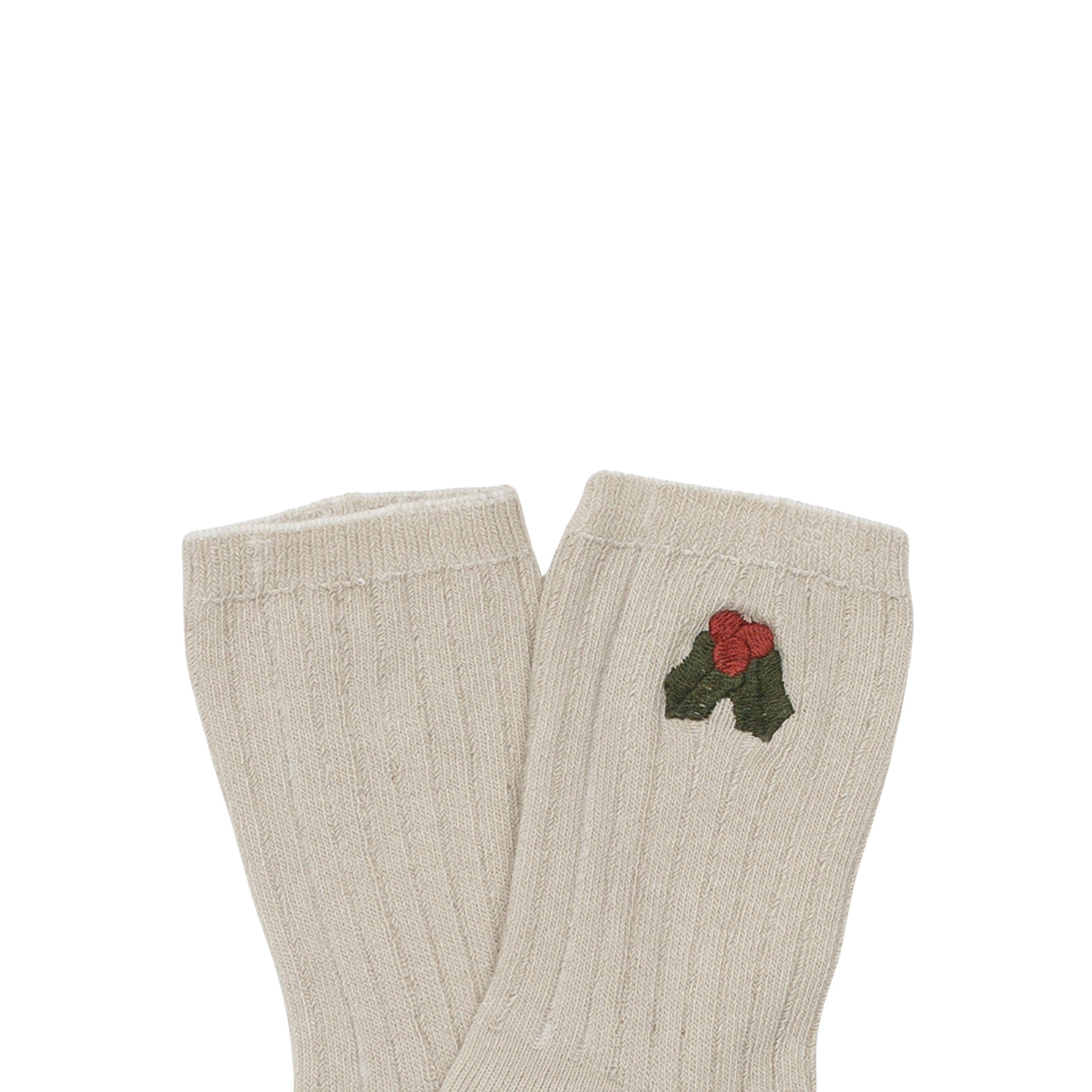 Lala Socks | Holly | Olive Grey