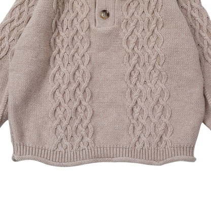 Reeder Sweater | Sand Melange