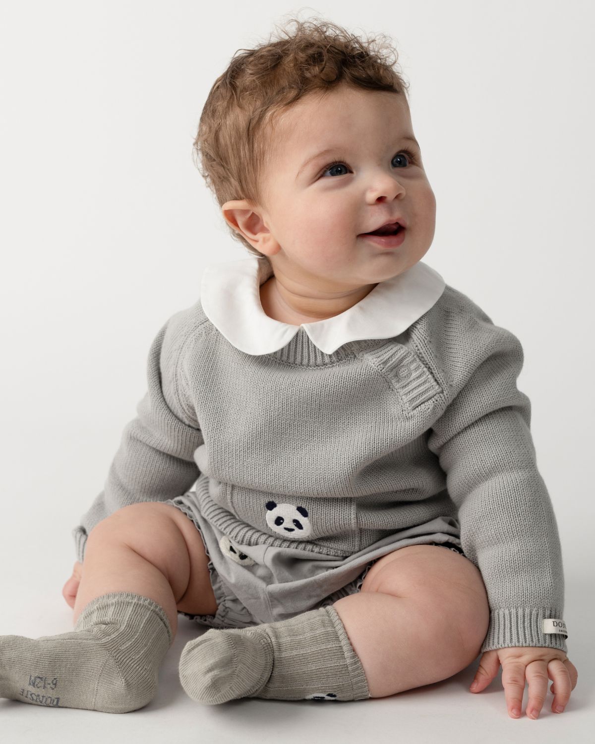 Loeke Sweater | Panda | Silver Grey