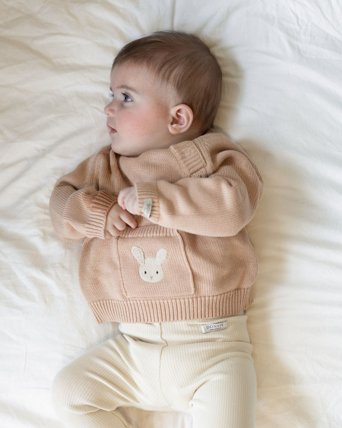 Loeke Sweater | Fluffy Bunny | Rose Mocha