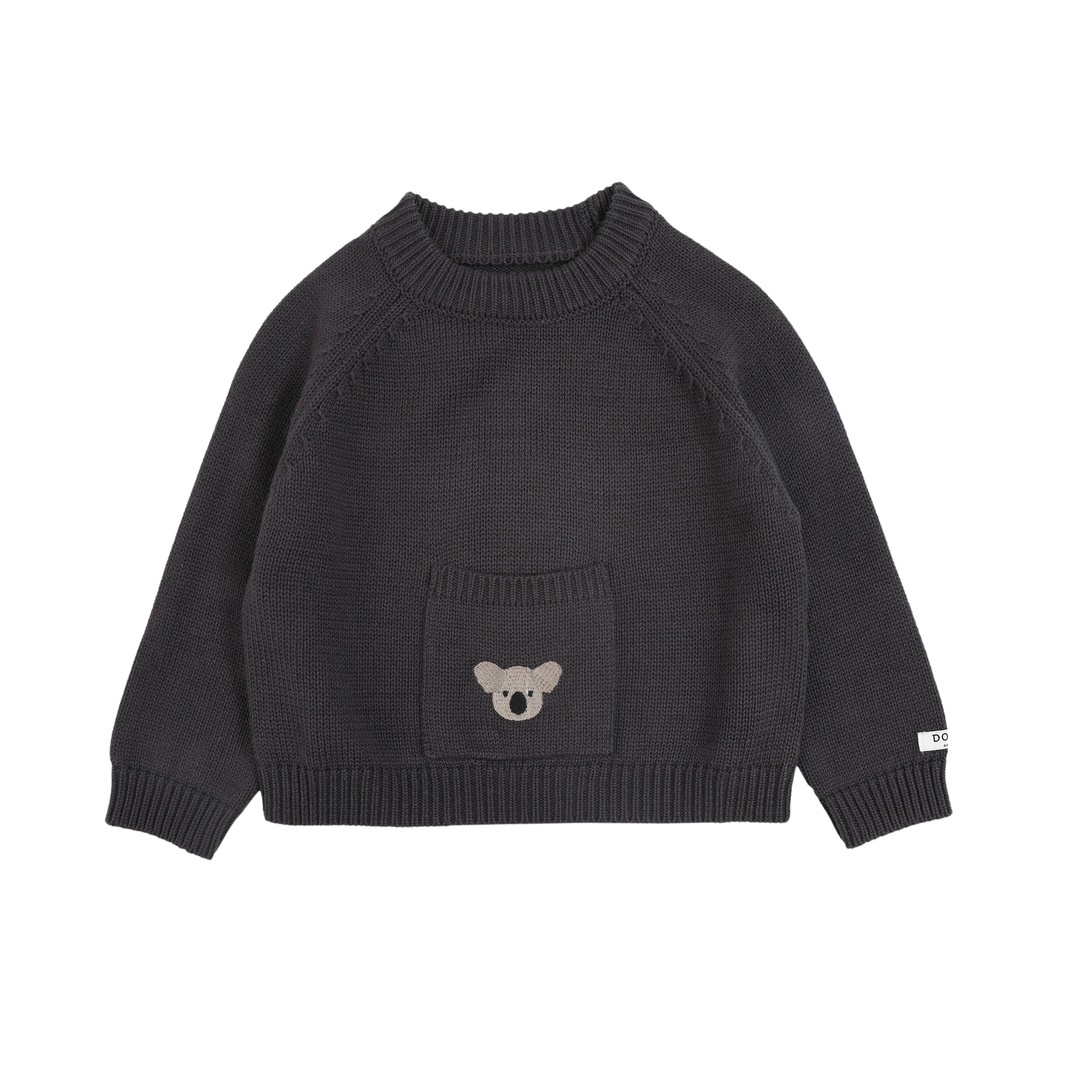 Qoeke Sweater | Koala | Cloudy Grey