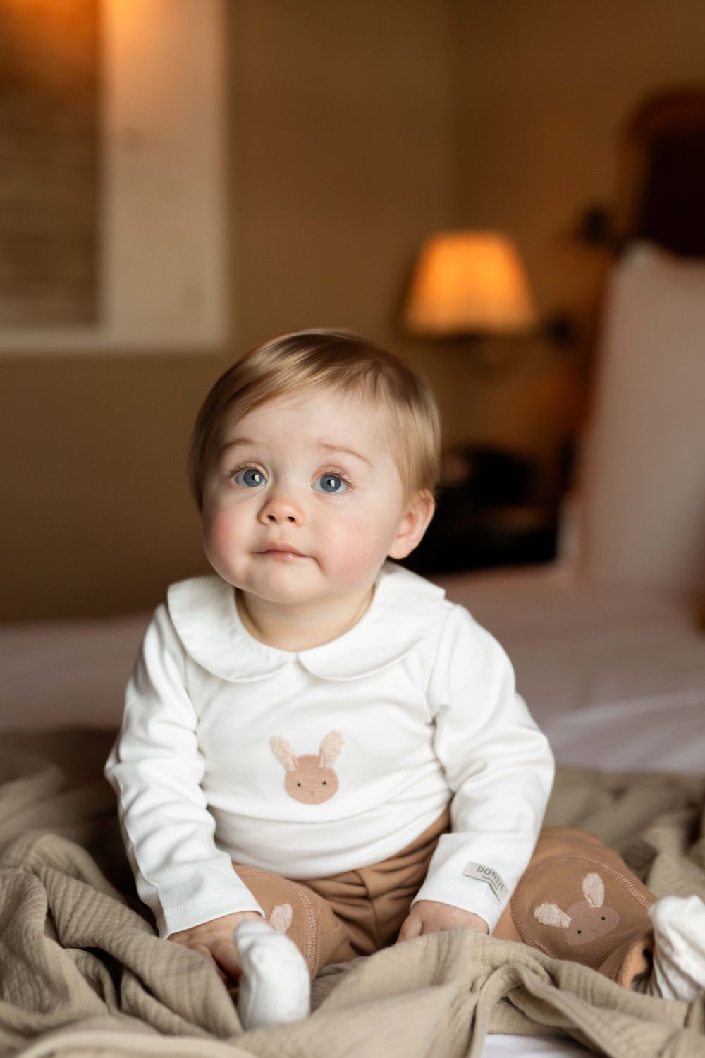 Davo Bodysuit | Fluffy Bunny | Off White