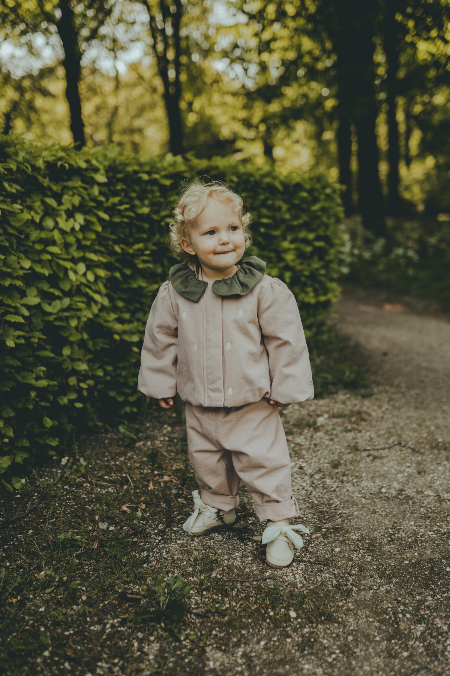 Julie Jacket | Strawberry | Lavender Brown