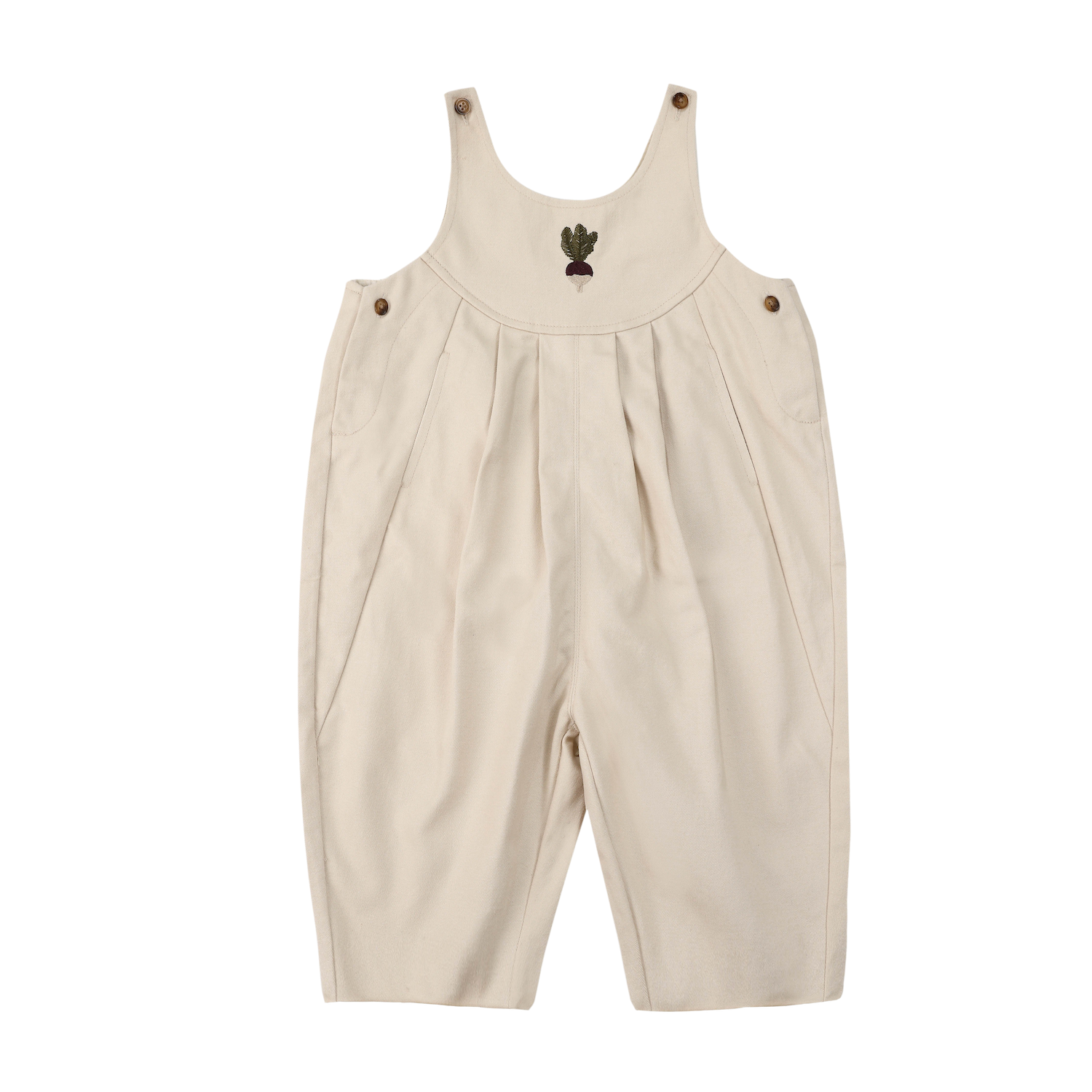 Kaat Overalls | Radish | Macaroon