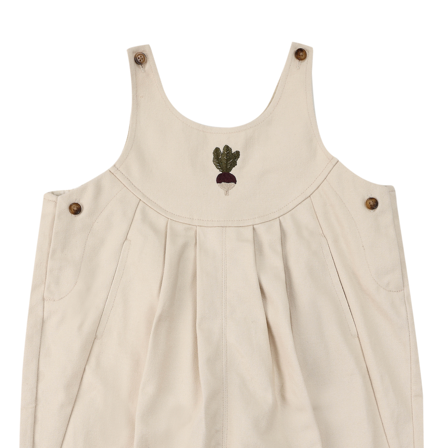 Kaat Overalls | Radish | Macaroon