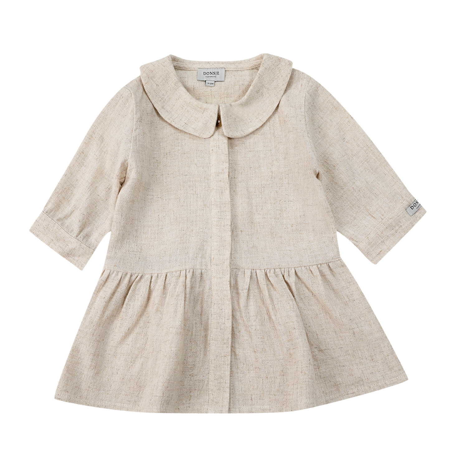 Noelle Dress | Warm White Melange