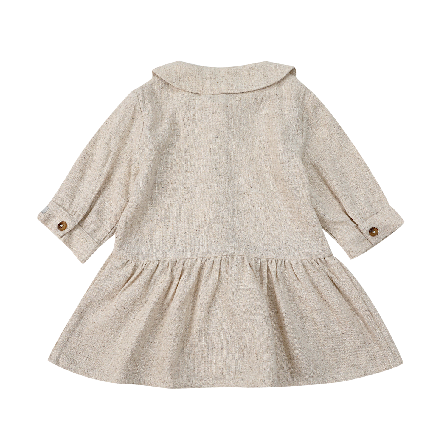 Noelle Dress | Warm White Melange