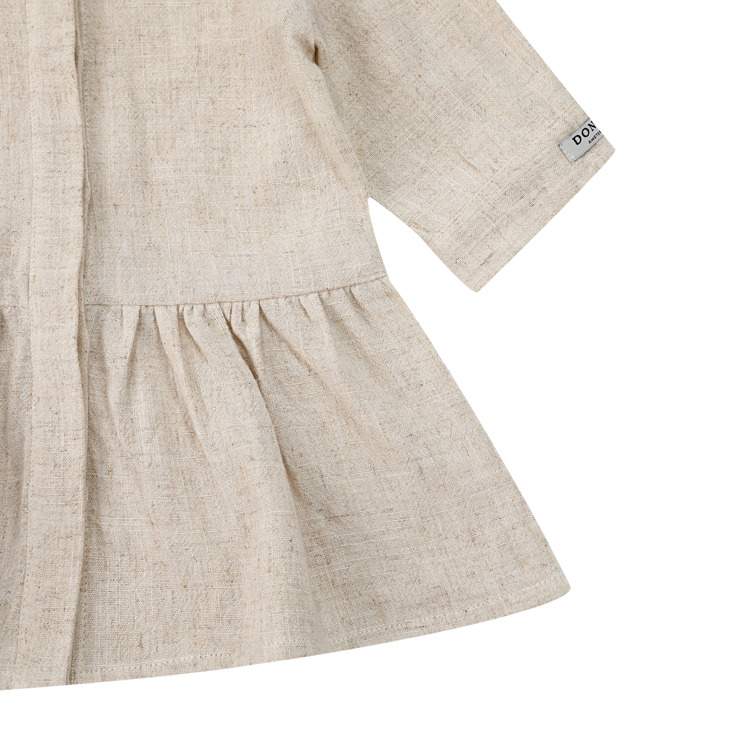 Noelle Dress | Warm White Melange