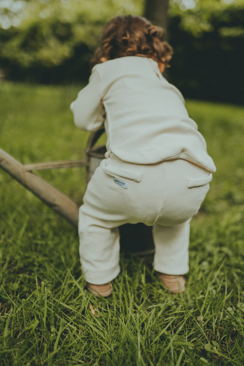 Phlox Trousers | Warm White