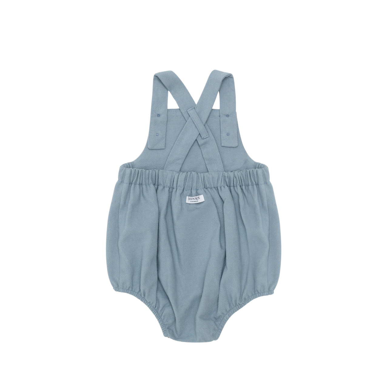 Gig Romper | Festive Bear | Foggy Blue