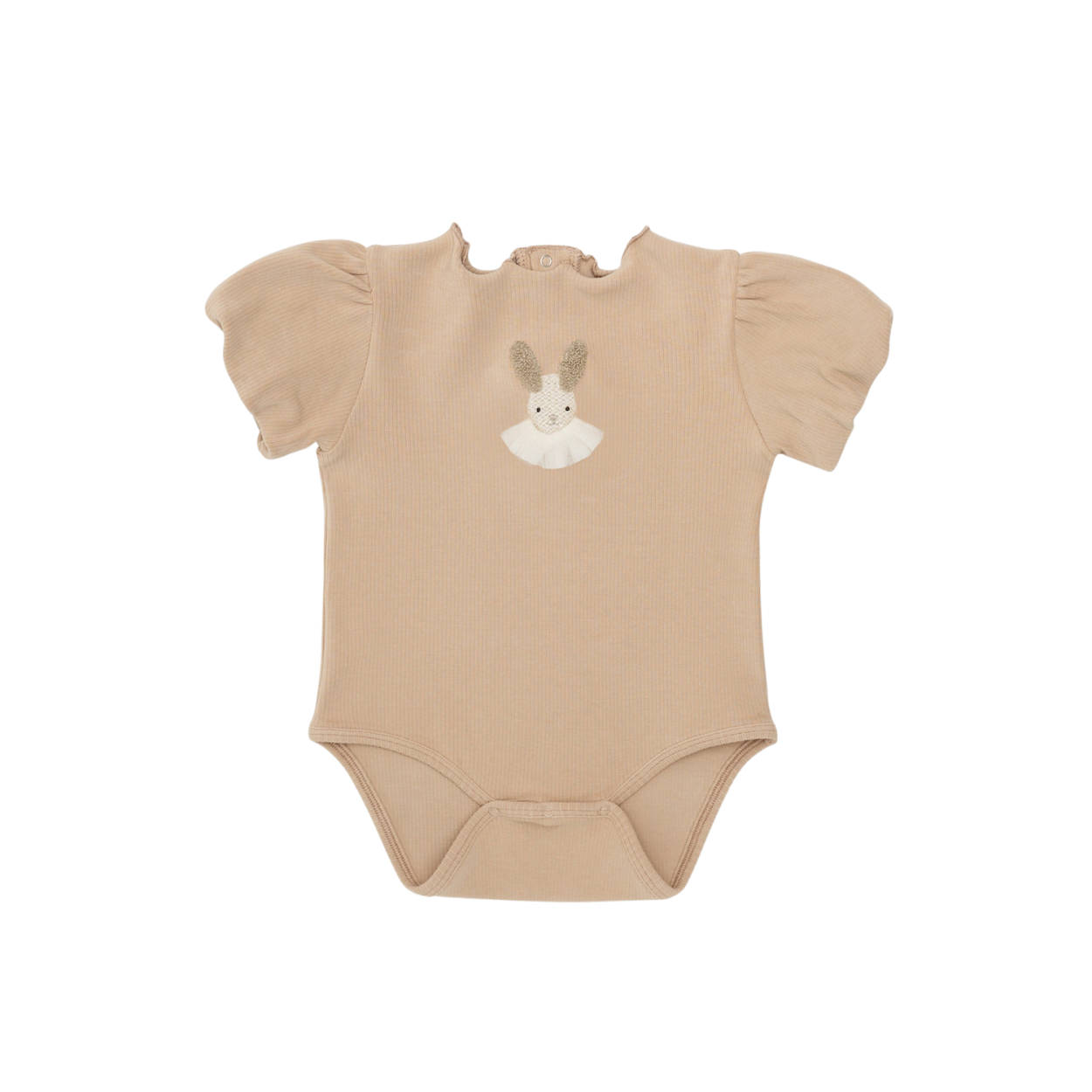 Nowie Bodysuit | Festive Rabbit | Rose Mocha
