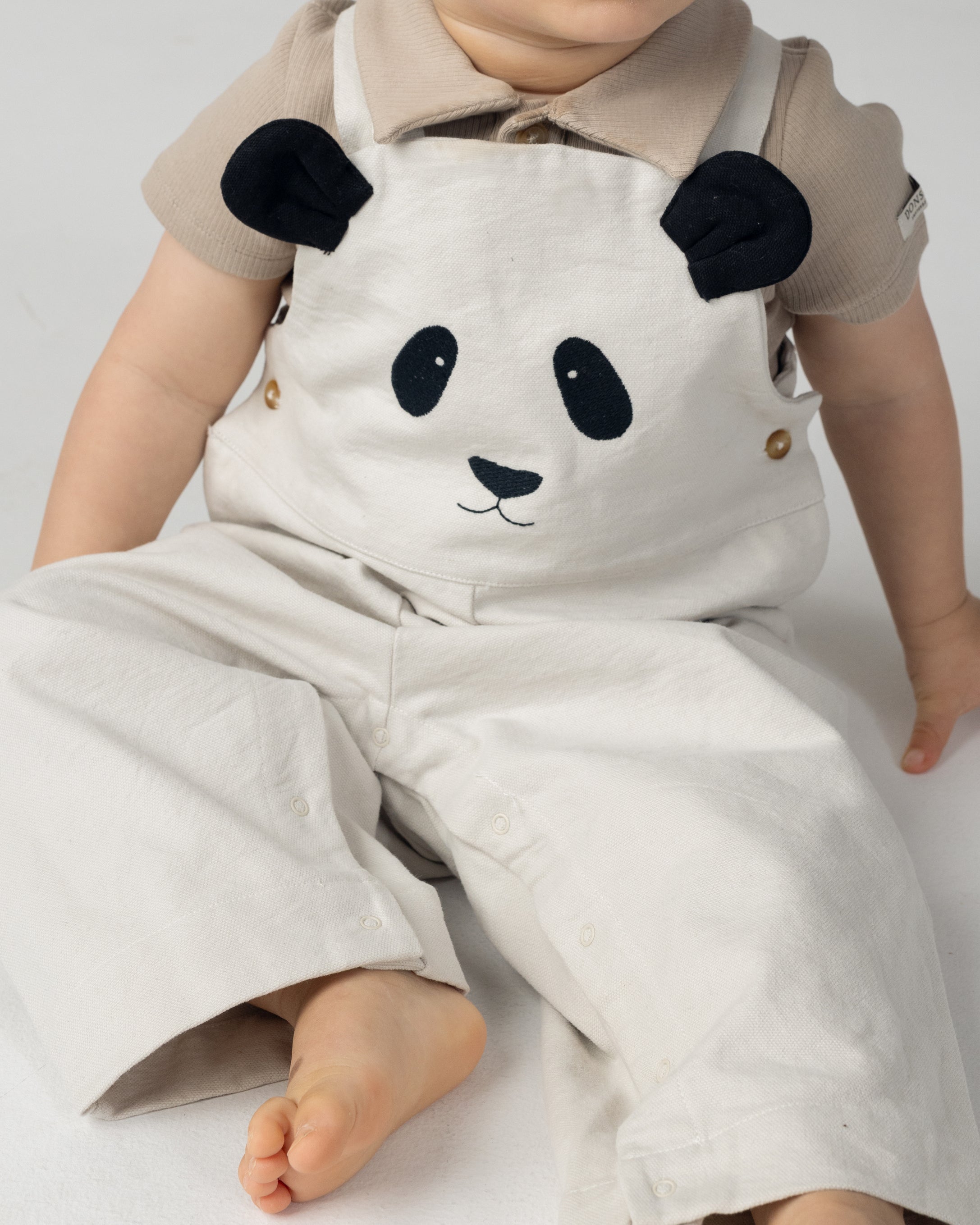 Kladi Overalls | Panda | Birch
