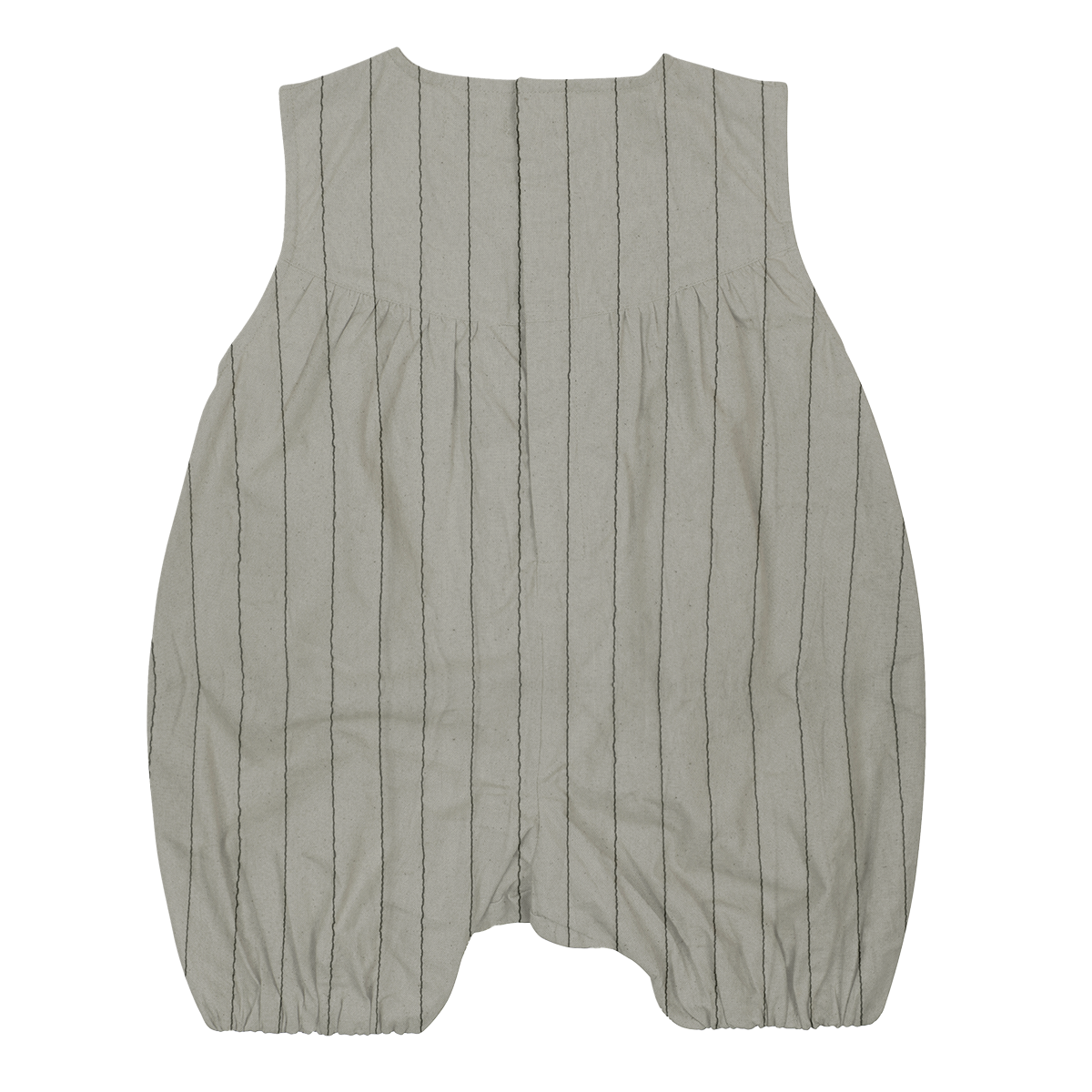 Salotte Playsuit | Dusty Green – Thyme Striped