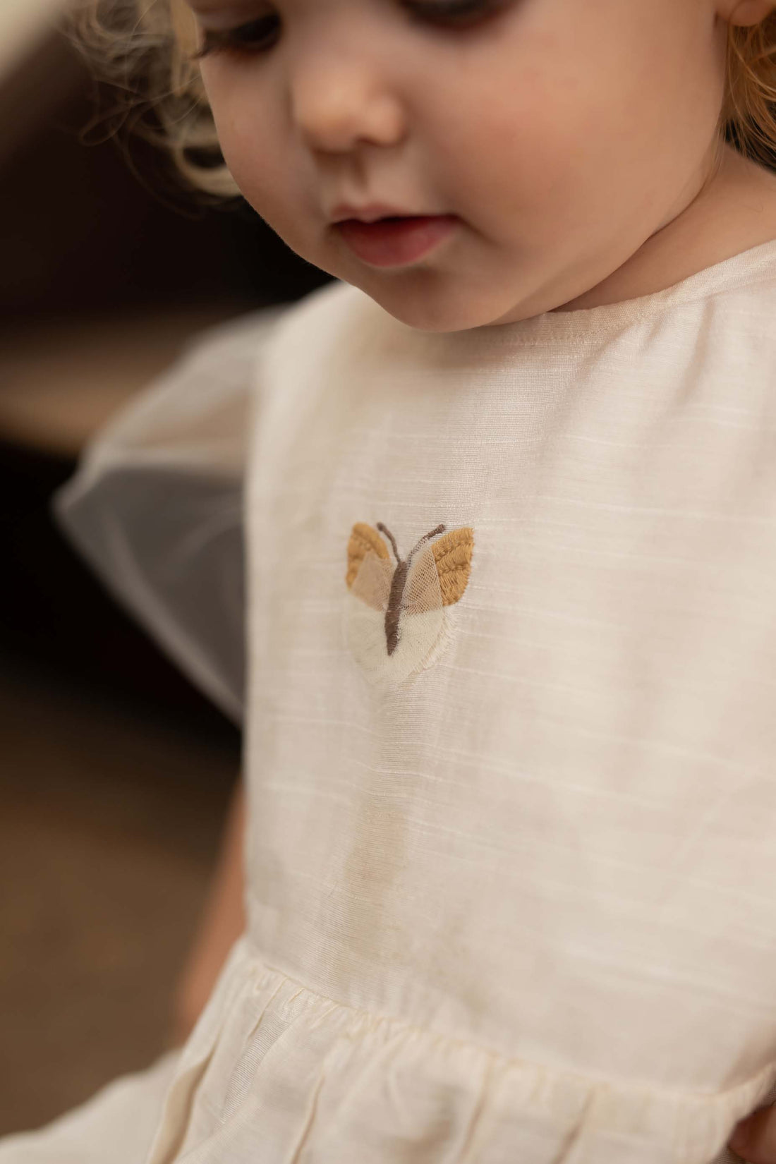 Vailen Playsuit | Vlinder | Warm White