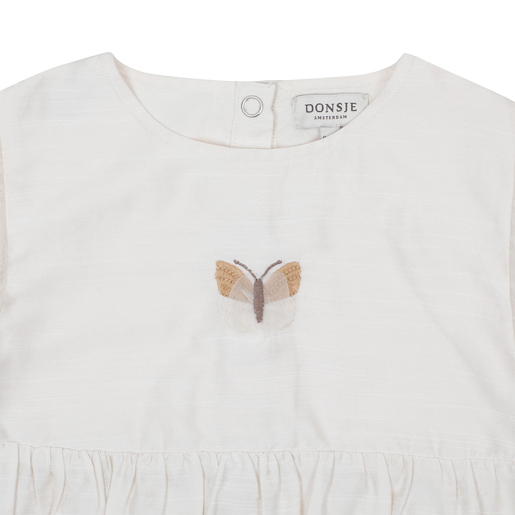 Vailen Playsuit | Vlinder | Warm White