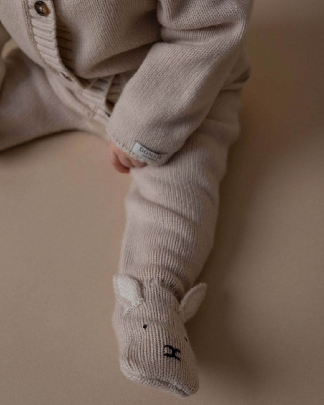 Matsie Merino Wool Leggings | Bunny | Soft Sand