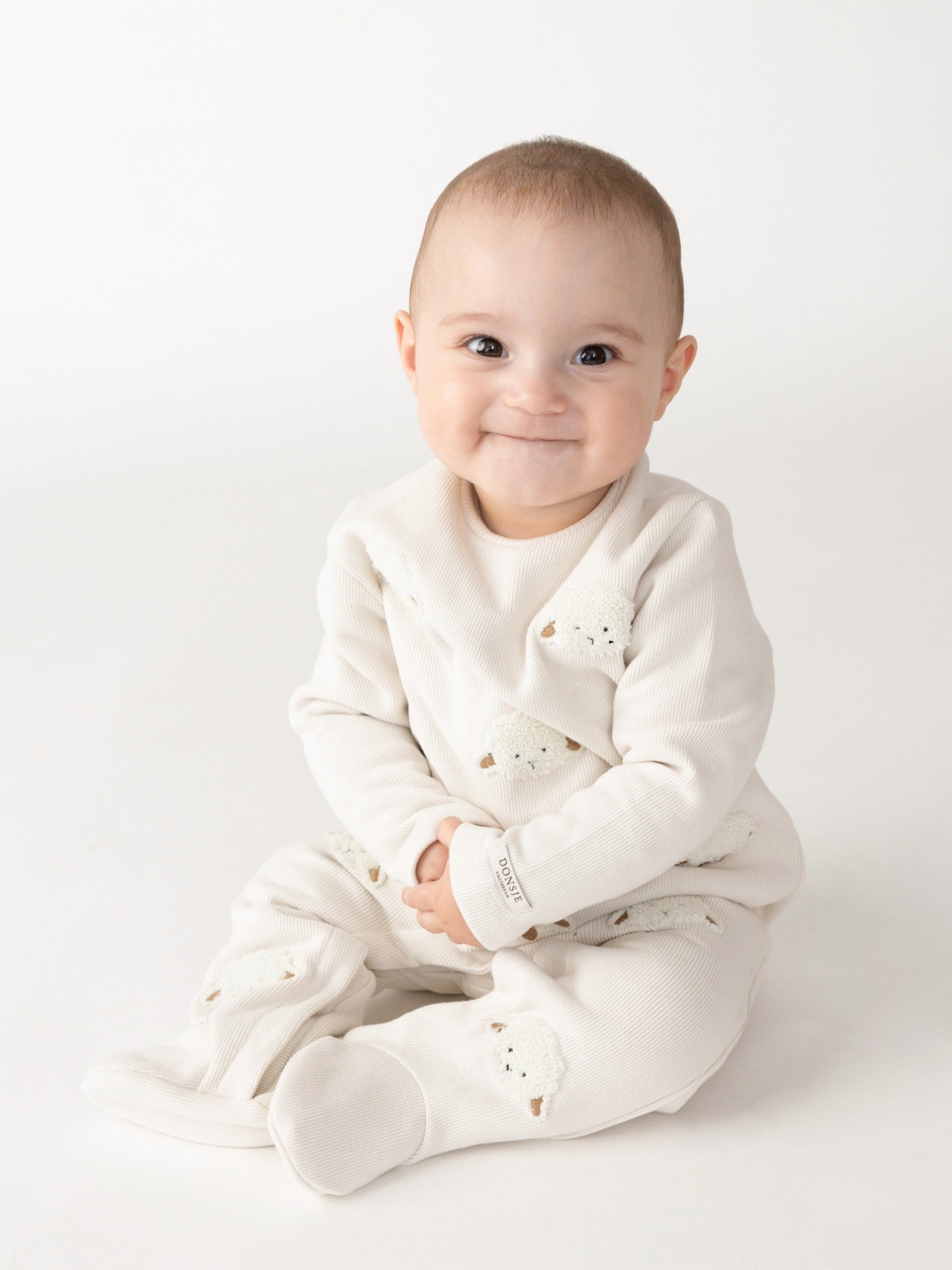 Phlyn Onesie | Lammys | White Sand