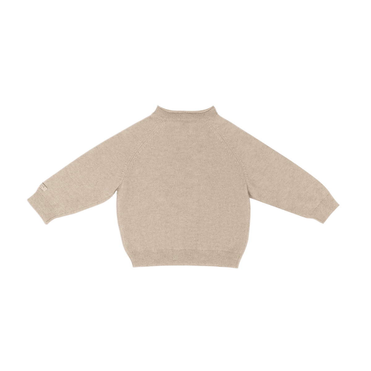 Collyns Cashmere Wool Sweater | Soft Sand Melange