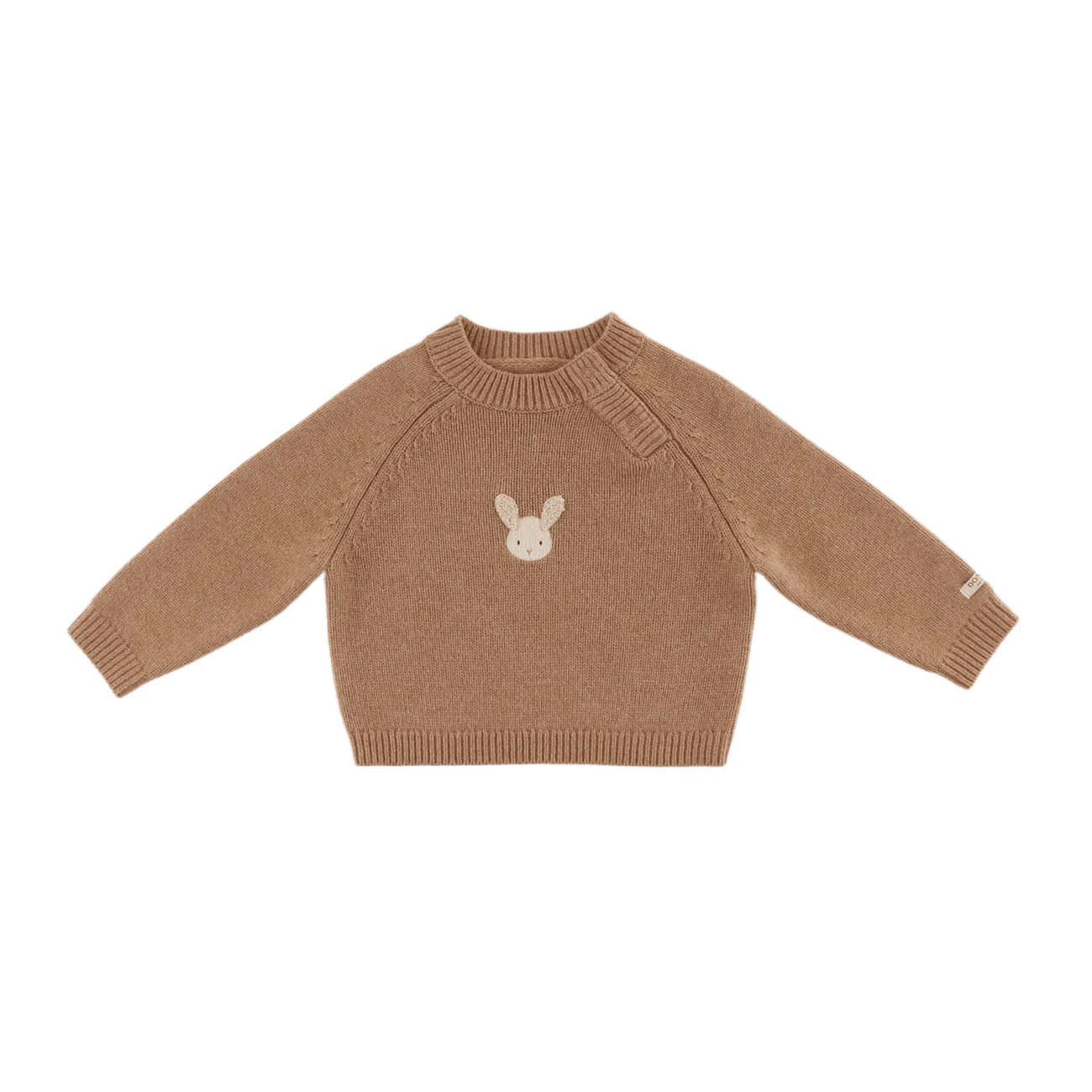 Sibbe Merino Wool Sweater | Fluffy Bunny | Hazelnut