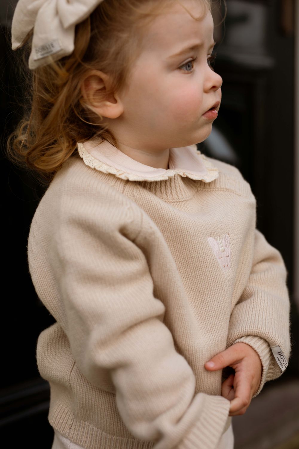 Sibbe Merino Wool Sweater | Unicorn | Soft Sand